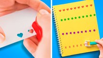 New School hacks and Challenges. DIY School supplies, Painting hacks for different Occasions