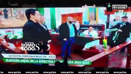 NO TODOS QUEDAN CONFORMES CON LA NUEVA DIRECTIVA DEL CONCEJO MUNICIPAL DE SANTA CRUZ