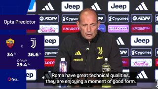 Allegri and De Rossi preview Roma v Juventus clash