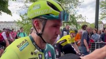 Cycling - Giro d'Italia 2024 - Maximilian Schachman 2nd in the 1st stage behind Jhonatan Narváez