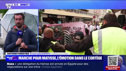 Hommage à Matisse: 8.000 personnes présentes à la marche blanche à Châteauroux