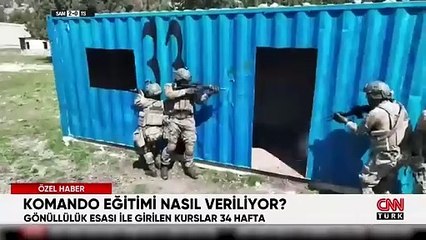 Dağda, denizde, havada ve karada...  Komando eğitimi nasıl veriliyor?