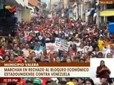 Ciudadanos del estado Trujillo se movilizan en contra del bloqueo económico de los Estados Unidos