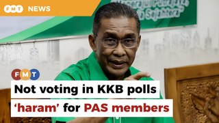 Not voting in KKB polls ‘haram’ for PAS members, says Takiyuddin