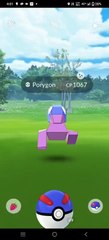 Catching shiny porygon