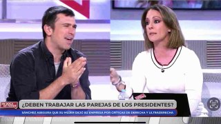 María Jamardo no le tolera una sola insidia a Ramón Espinar a cuenta de sus informaciones sobre Begoña Gómez