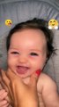 Cute baby smiling ❤️❤️❤️❤️❤️❣️❣️❣️❣️ #cute #cutebaby