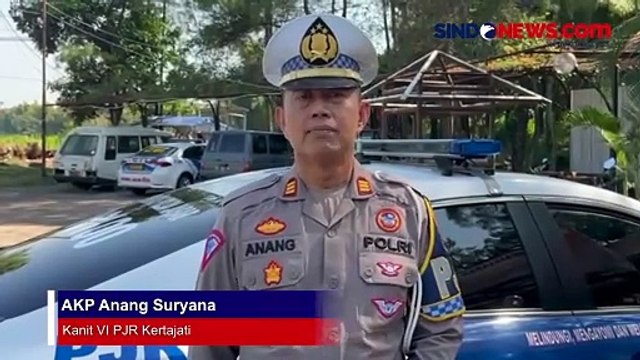 Minibus Terbakar Hebat di Tol Cipali, Diduga Korsleting Listrik