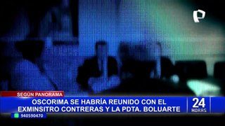 Wilfredo Oscorima evitó responder por reunión no registrada con Dina Boluarte