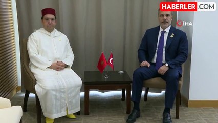 Dışişleri Bakanı Fidan, Fas Dışişleri Bakanı Burita ile görüştü