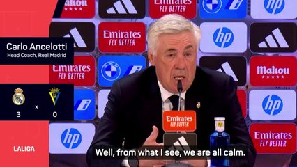 Ancelotti reveals why title celebrations are on hold at Madrid