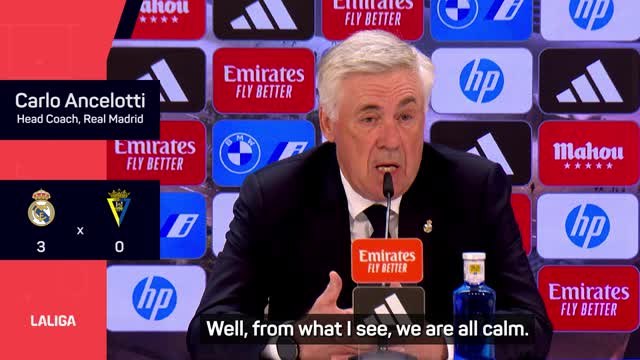 Ancelotti reveals why title celebrations are on hold at Madrid