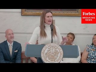Arkansas Gov. Sarah Huckabee Sanders Celebrates Teachers At Educator Signing Ceremony