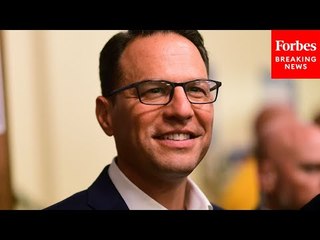 Pennsylvania Gov. Josh Shapiro Holds A Press Briefing To Highlight Efforts To Combat Gun Violence