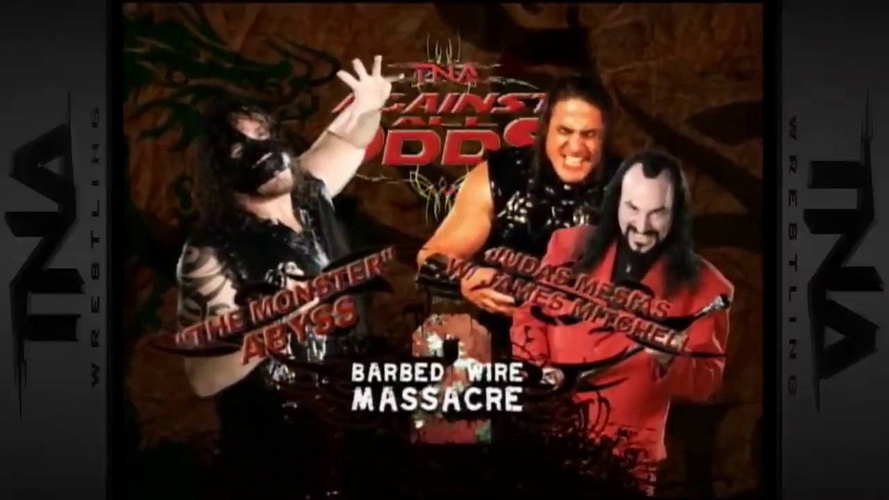 TNA Against All Odds 2008 - Abyss vs Judas Mesias (Barbed Wire Massacre)