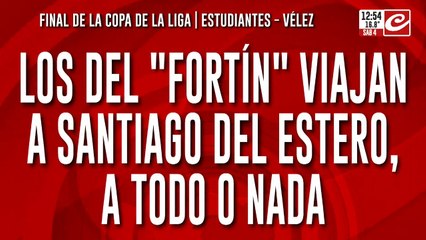 Hinchas de Vélez viajan a Santiago del Estero para ver la final