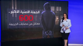 حملة أمني تسفر عن اعتقال 600 متهم من عصابات الجريمة المنظمة في بغداد