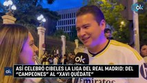Así celebró Cibeles la Liga del Real Madrid: del “campeones” al “Xavi quédate”