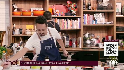 Contrafilé na manteiga com aligot | Band Receitas