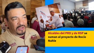 Alcaldes del PRD y de RSP se suman al proyecto de Rocío Nahle