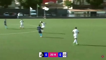 El golazo de Miguelito Terceros en el Campeonato Paulista de la categoría Sub 20.