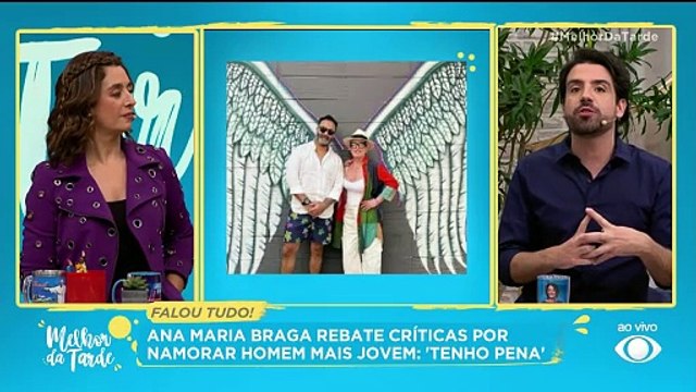 Ana Maria rebate críticas sobre a idade de seu namorado |Melhor da Tarde