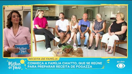 Conheça a tradicional receita de Fogazza da família Chiattto|Melhor da Tarde