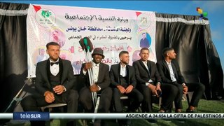 Palestinos celebran ceremonia nupcial en Gaza pese a los múltiples ataques de Israel