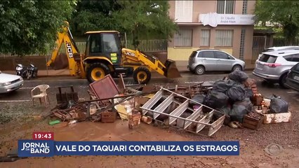 Vale do Taquari contabiliza os estragos após queda do nível do rio