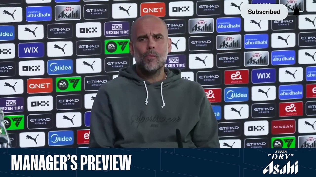 PRESS CONFERENCE- HAALAND TO MISS BRIGHTON TRIP, SAYS GUARDIOLA