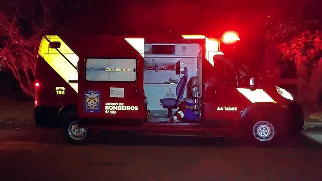 Homem é socorrido pelos Bombeiros após ataque de Pit bull no Pacaembu