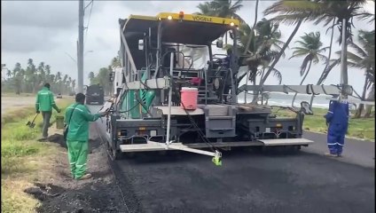 Manzanilla Road Repair Nearing Completion After December Collapse 🚧