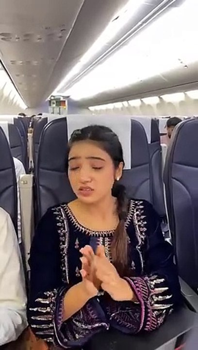Ramu kaka v_s mem sahab Ep_- 17     Air hostess se ye kya baat boldi