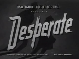 Desperate (1947) Full Movie | Steve Brodie, Audrey Long, Raymond Burr