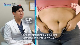 [HOT] Causes of Increased Visceral Fat in Middle-Aged Women, MBC 다큐프라임 240505