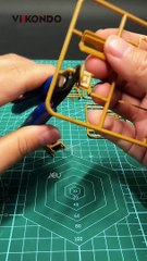 Enjoy a fun and engaging assembly experience with this model kit.