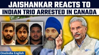 Hardeep Nijjar Case: MEA S. Jaishankar Addresses Canada's Arrest of 3 Indians | Oneindia News