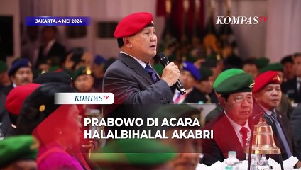 Di Depan SBY, Prabowo Sampaikan Pesan Ini di Acara Halalbihalal Akabri