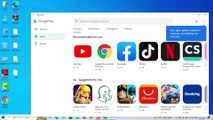 تشغيل متجر جوجل بلاى وتطبيقات وألعاب الأندرويد على ويندوز10 بدون محاكي  2023 play Store Windows 10