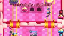 Clash Royale: 5/5 gameplay (teamwork epic comeback)