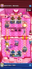 Clash Royale: 5/5 gameplay (teamwork epic comeback)