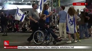 İsrailliler, Netanyahu’nun istifası talebiyle sokaklara indi
