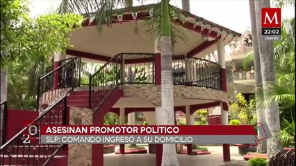 Tres hombres fallecen en SLP, promotor político entre las víctimas de balacera