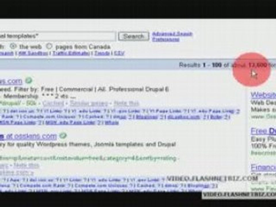 seo - ranking for the right keywords - flashnetbiz