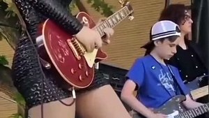 This kid jamming it