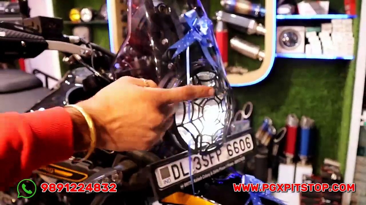 Royal Enfield Himalayan 452 Loaded with Top Accessories Himalayan 450 Accessories Himalayan 2024