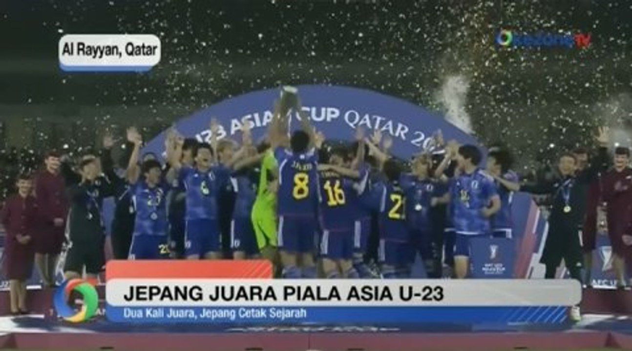 Bungkam Uzbekistan 1-0, Jepang Juara Piala Asia U-23