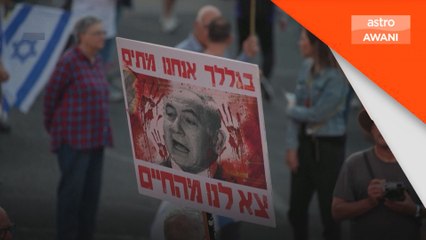 Penduduk Israel gesa Netanyahu terima gencatan senjata