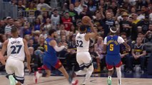 KAT soars for slam after Edwards' block