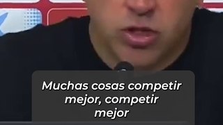 La increíble frase de Xavi tras la derrota en Girona